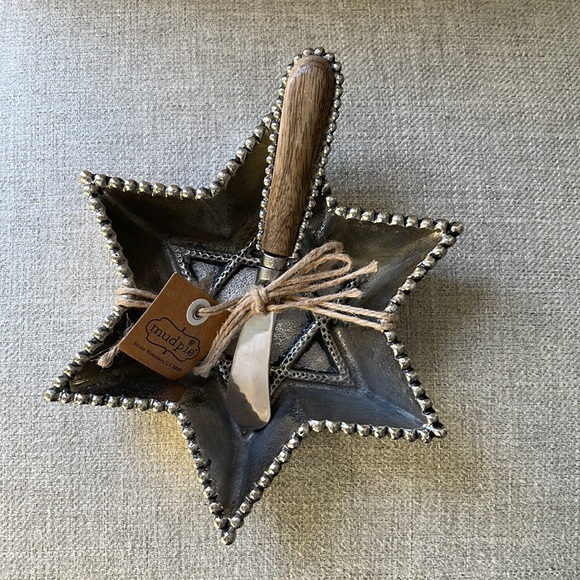 Mud Pie Other - Mud Pie Star Of David Dip Set
